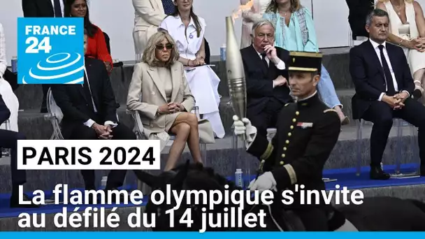 Paris 2024 : la flamme olympique s'invite aux festivités du 14 juillet dans la capitale