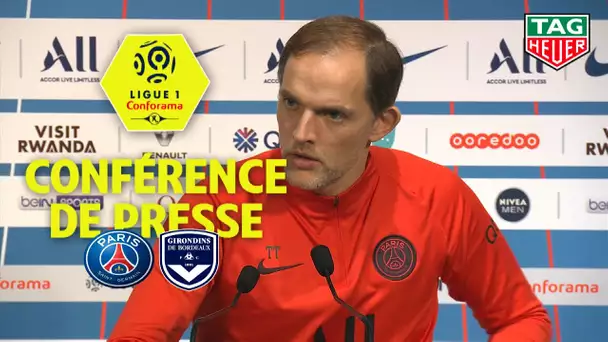 Conférence de presse Paris Saint-Germain - Girondins de Bordeaux ( 4-3 )  / 2019-20