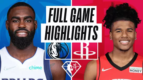 MAVERICKS at ROCKETS | FULL GAME HIGHLIGHTS | January 7, 2022