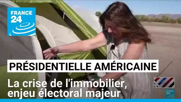 Présidentielle américaine : la crise de l'immobilier, enjeu électoral majeur • FRANCE 24