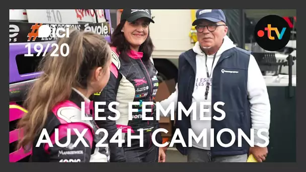 Les femmes au rendez-vous des 24H camions