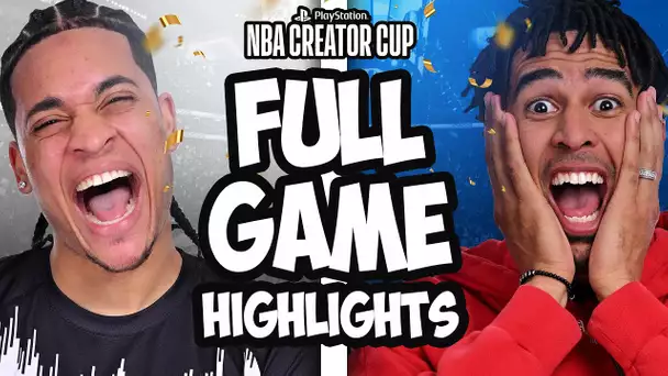 PlayStation NBA CREATOR CUP | FULL GAME HIGHLIGHTS | Ft. TJass, Jesser, Cam Wilder & More