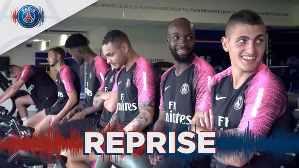 LE PARIS SAINT-GERMAIN DE RETOUR A L'ENTRAINEMENT !