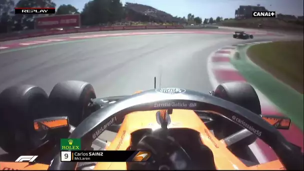 Ça chauffe entre Sainz et Grosjean