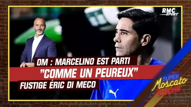 OM : "Marcelino est parti comme un peureux au bout de deux mois”, fustige Éric Di Meco
