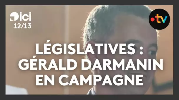 Législatives anticipées : Gérarld Darmanin lance sa campagne dans le Nord