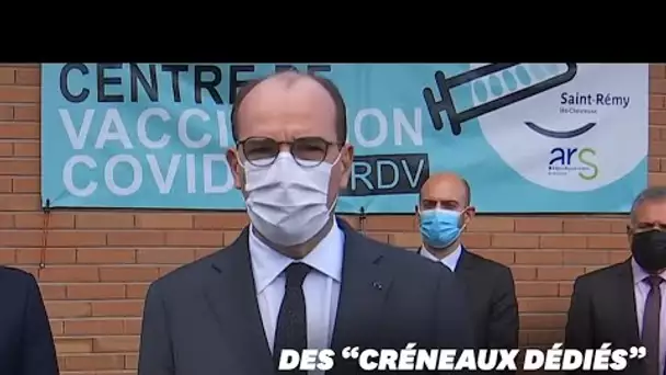 Castex annonce des créneaux de vaccination pour les professeurs et les policiers