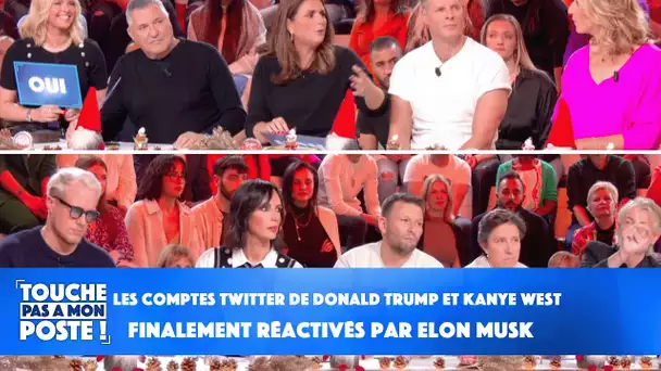 Les comptes Twitter de Donald Trump et Kanye West finalement réactivés par Elon Musk