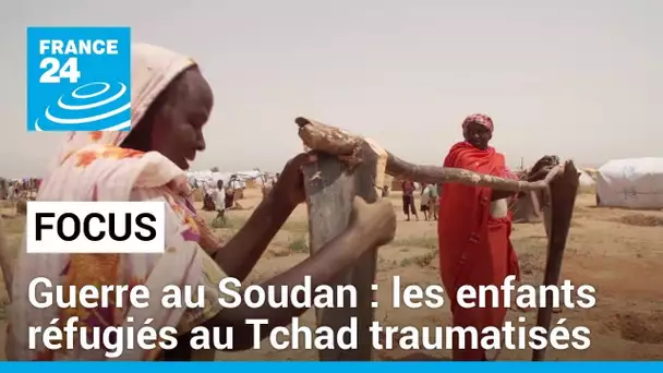 Guerre au Soudan : les enfants réfugiés au Tchad en proie à la malnutrition et aux traumatismes