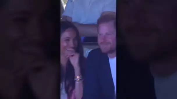 Prince Harry & Meghan Markle In LA For Lakers vs Grizzlies! 👑 | #shorts