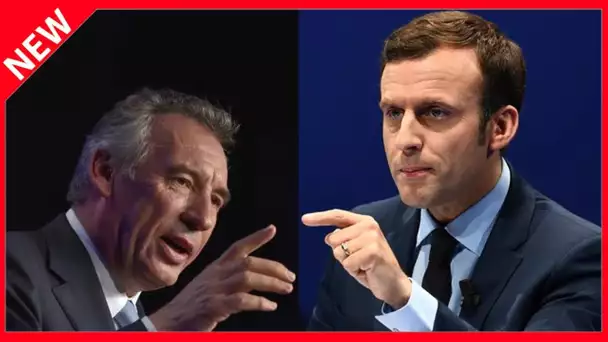 ✅  “Il s’est fâché tout rouge”, Emmanuel Macron a fort à faire avec son allié François Bayrou