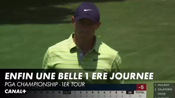 Enfin une première belle journée pour Rory McIlroy - Pga Championship 1er tour