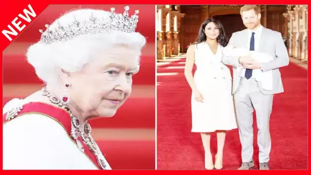 ✅  Megxit : la reine « très triste » d'avoir peu vu Archie avant son départ au Canada