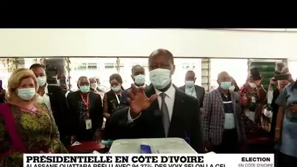 Journal de l'Afrique - édition spéciale : Alassane Ouattara élu pour un troisième mandat controversé