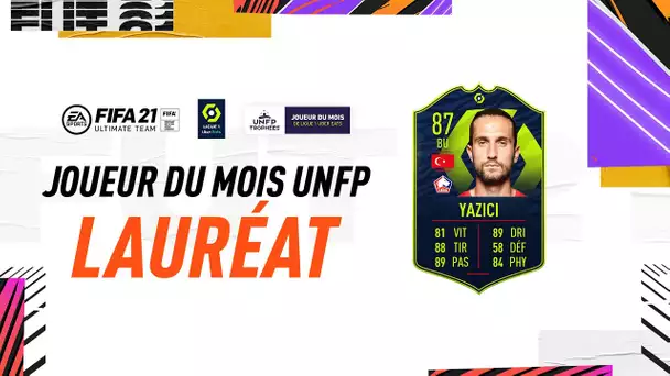 Yusuf Yazici remporte le Trophée UNFP du Joueur du Mois de Décembre | #FUT21 | #POTM