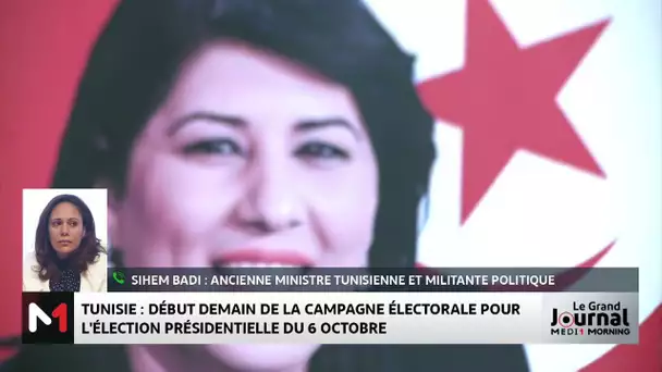 Présidentielle en Tunisie : le point sur la campagne électorale avec Sihem Badi