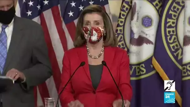 REPLAY - Nancy Pelosi confiante en la victoire de Joe Biden