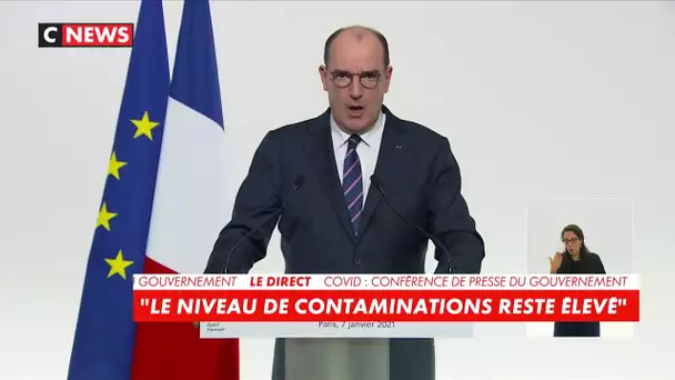 Jean Castex : «Les établissements aujourd'hui fermés le resteront encore jusqu'à la fin de ce mois»