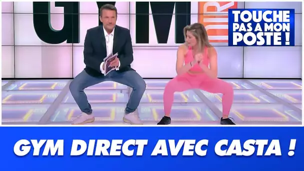 Benjamin Castaldi fait une séance de sport sur Gym Direct !