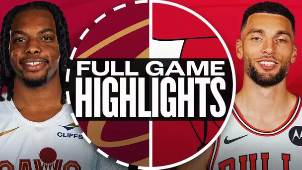 CAVALIERS at BULLS | NBA PRESEASON FULL GAME HIGHLIGHTS | October 18, 2024