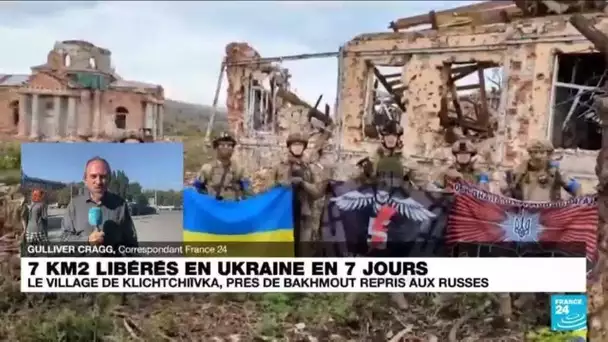 L'Ukraine dit avoir percé la ligne de défense russe près de Bakhmout • FRANCE 24