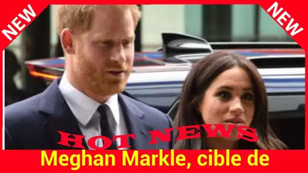 Meghan Markle, cible de commentaires cruels à quelques jours de son accouchement