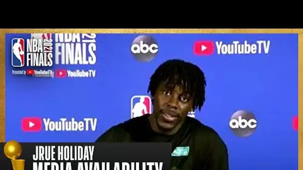 Jrue Holiday#NBAFinals Media Availability | July 10th, 2021