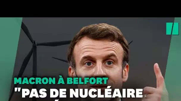 Sur les éoliennes, le "en même temps" d'Emmanuel Macron