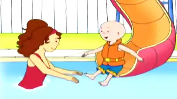 Caillou et Le Toboggan à Eau | Caillou en Français