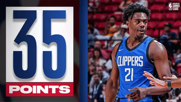 Clippers 1st Round Pick Kobe Brown Drops 35 PTS & 8 REB In Summer League Win!