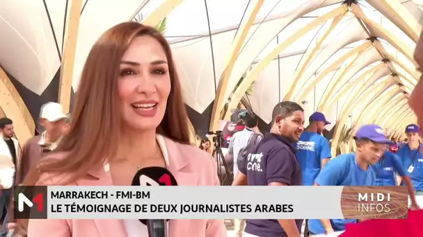 Assemblées annuelles du FMI et de la BM: le témoignage de deux journalistes arabes