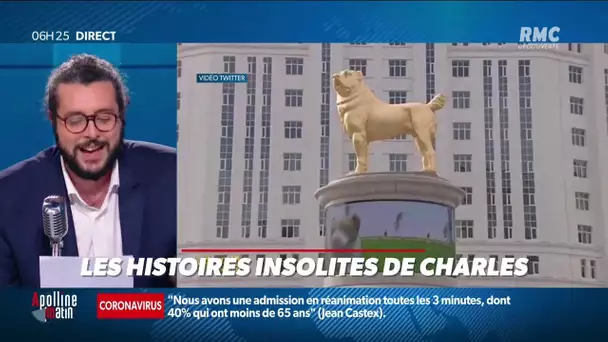 Quand le président du Turkménistan fait ériger une statue en or à la gloire de son chien