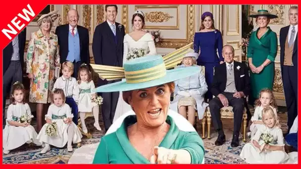 ✅  PHOTO – Comme Meghan Markle et Harry, Sarah Ferguson joue la carte de la “normalité”