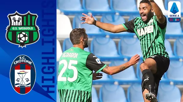 Sassuolo 4-1 Crotone | Berardi inventa, Caputo colpisce! Sassuolo a +7! | Serie A TIM