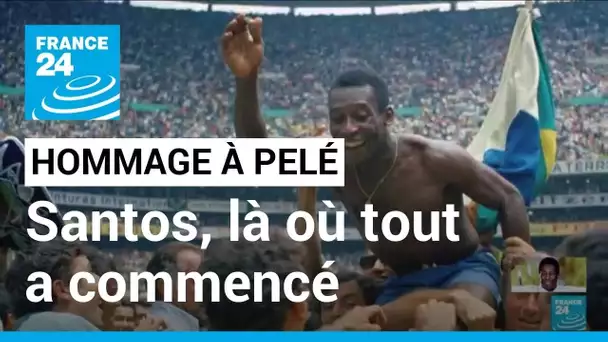 Brésil : les adieux à Pelé à Santos, où tout a commencé • FRANCE 24