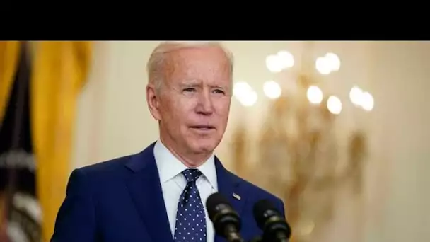 Joe Biden "défend fermement" la décision du retrait américain d'Afghanistan • FRANCE 24