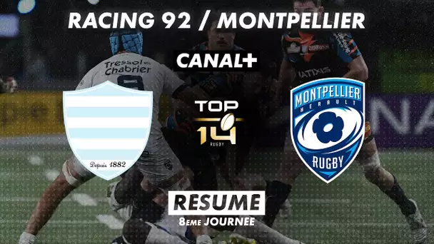 Le résumé de Racing 92 / Montpellier - TOP 14 - 8ème journée