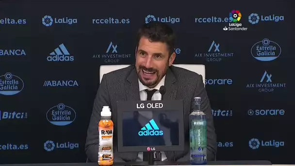 Rueda de prensa RC Celta vs Deportivo Alavés