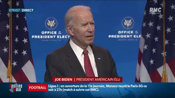 Joe Biden, agacé par le comportement de Donald Trump, il souligne son irresponsabilité