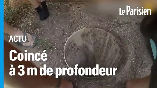 Un policier sauve un enfant d'un an tombé dans un conduit de 3m