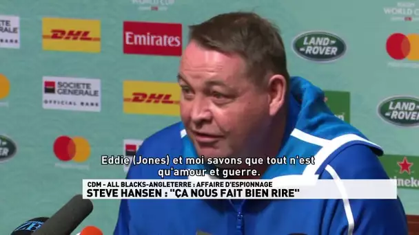 Steve Hansen : "Ça nous fait bien rire"