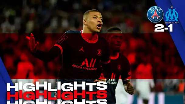 HIGHLIGHTS | PSG 2-1 MARSEILLE | Mbappé & Neymar Jr ⚽️ Le Classique