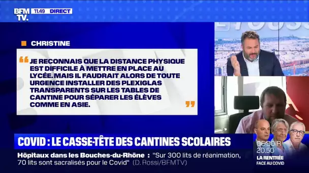 Covid: le casse-tête des cantines scolaires, BFMTV répond à vos questions