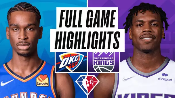 THUNDER at KINGS | FULL GAME HIGHLIGHTS | December 28, 2021