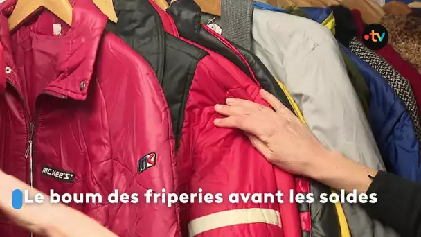 Le boum des friperies avant les soldes