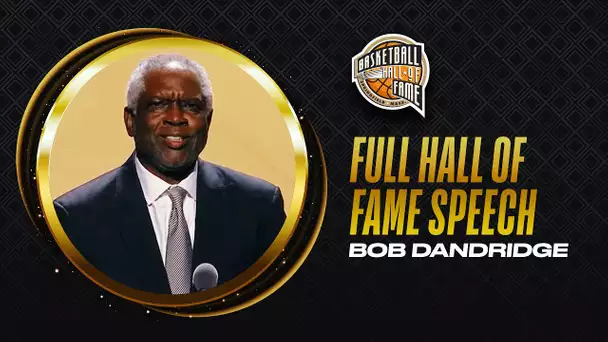 Bobby Dandridge | Hall of Fame Enshrinement Speech