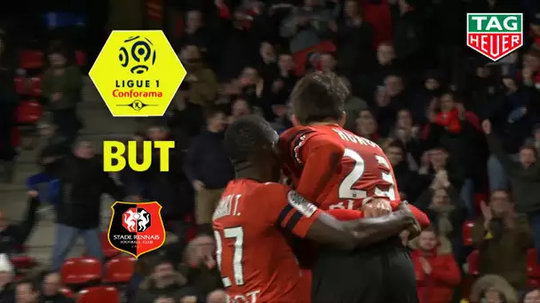 But Adrien HUNOU (90' +1) / Stade Rennais FC - AS Saint-Etienne (3-0)  (SRFC-ASSE)/ 2018-19