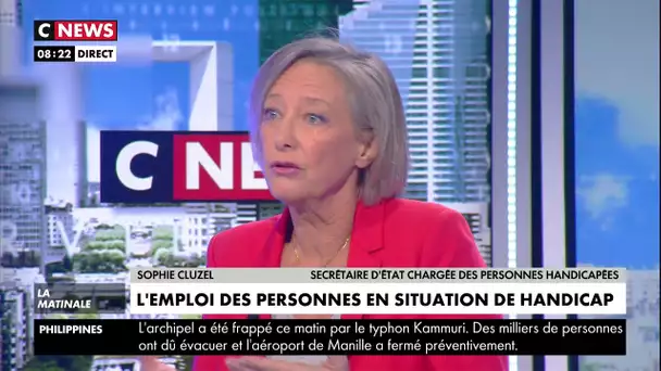 Sophie Cluzel : « Il y a un problème de qualification chez les personnes handicapées. »