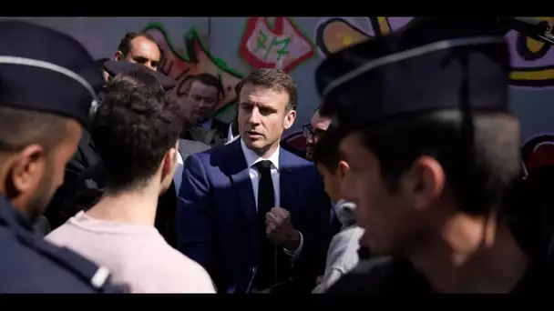 Opération « place nette XXL » à Marseille : Emmanuel Macron est sur place, un coup de com' pour l…