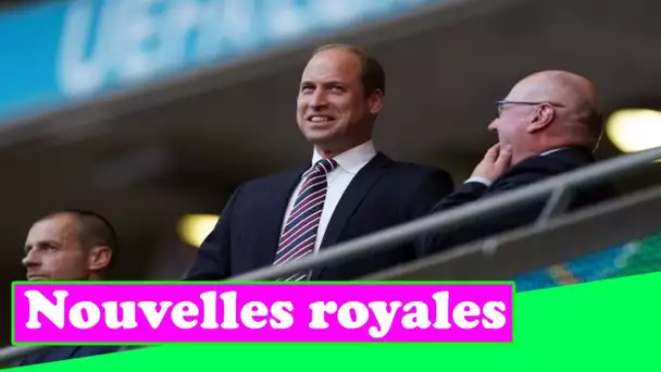 Le prince William exhorte l'Angleterre à " ramener à la maison " avant la finale historique de l'Eur